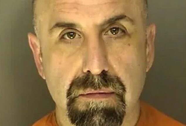 Former detective Michael Debiase, 46, allegedly pulled his service weapon on a patrolman at the Myrtle Beach Police Department [MBPD] headquarters on Saturday