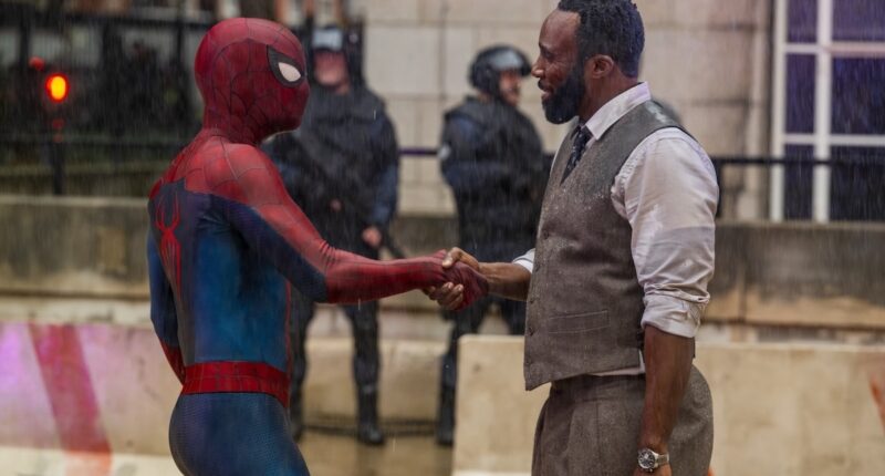 Peter Parker meets Tramell Tillman in Spider-Man: Brand New Day.