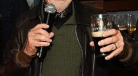 Steven Spielberg stunned pub-goers as he made a surprise appearance at The Devonshire in London on Thursday night