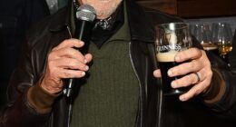 Steven Spielberg stunned pub-goers as he made a surprise appearance at The Devonshire in London on Thursday night
