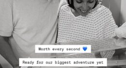 Former Summer House star Danielle Olivera - who currently stars on the Bravo spinoff In the City - took to Instagram on Thursday to share a first photo of her baby boy Aidan who arrived 10 weeks early on June 21