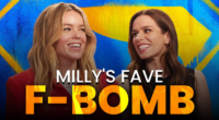 Milly Alcock discussing Supergirl comic