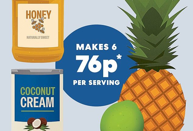 THE CANNY COOK: Pineapple and coconut ice lollies