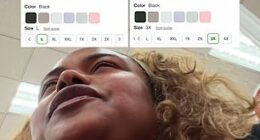 Social media influencer Samyra took to TikTok with a screenshot from the Target app, showing the same item of clothing - a pair of black underwear - in two different sizes but listed for two different prices