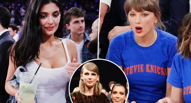 Taylor Swift has Knicks game run-in with Kylie Jenner after Kim Kardashian feud
