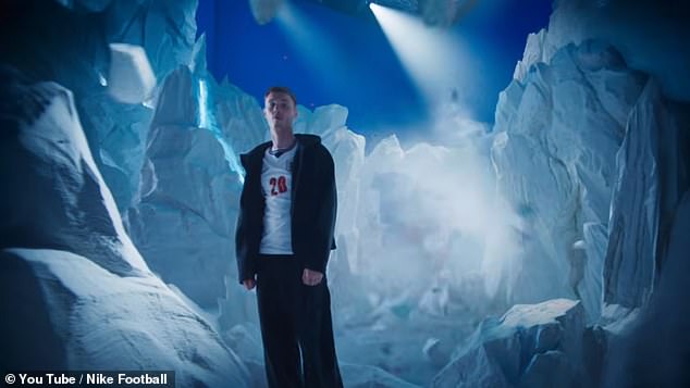 Cole Palmer is the only England player included in the new Nike advert, released on Thursday