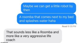 A single woman who started dating a 'nice' guy noticed something unusual in his text response - leading her to discover a 'mildly infuriating' detail