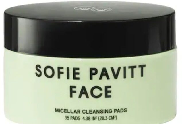 These $24 pads come pre-soaked in micellar water, which is a gentle facial cleanser and makeup remover