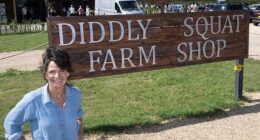 Daily Mail's Jane Fryer visited Jeremy Clarkson's empire in the Cotswolds, with the first stop at his Diddly Squat Farm Shop