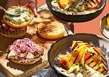 The ultimate BBQ guide for a sizzling weekend: Sumptuous recipes, the best burgers, bangers and buns, and the most delicious drinks...
