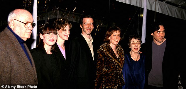 Meet the Cusacks: The Daily Mail reveals what became of the family acting dynasty as Joan makes her Hollywood return (L-R Dick, Susie, Joan, Bill, Anne, Nancy and John in 1999)