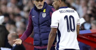 England boss Thomas Tuchel has appeared to have a slightly strained relationship with Jude Bellingham at times. He referred to Bellingham’s on-pitch antics as ‘repulsive’ a year ago