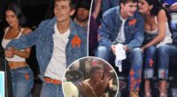 Timothee Chalamet rips off shirt, takes reporter's mic after Knicks win Game 4