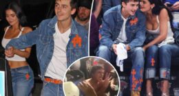 Timothee Chalamet rips off shirt, takes reporter's mic after Knicks win Game 4