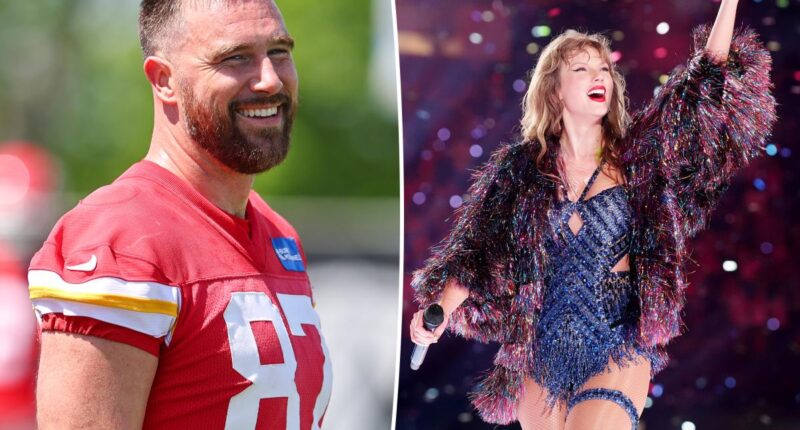 Travis Kelce jets from Chiefs minicamp to NYC for Taylor Swift's Songwriters Hall of Fame induction