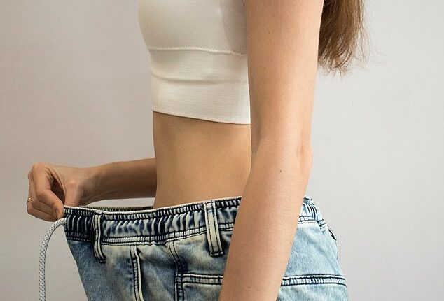 There is a troubling new symptom to add to the seemingly never-ending list of maladies for GLP-1 users - and it is being labeled as 'ghost fat' (stock image)