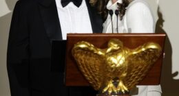 Congresswoman Julia Letlow (pictured right) won Louisiana's Republican nomination for Senate with support from Donald Trump (pictured left)
