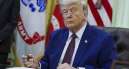 Donald Trump condemned the Republican lawmakers who voted for a Democratic-led bill that strips him of the power to wage war on Iran