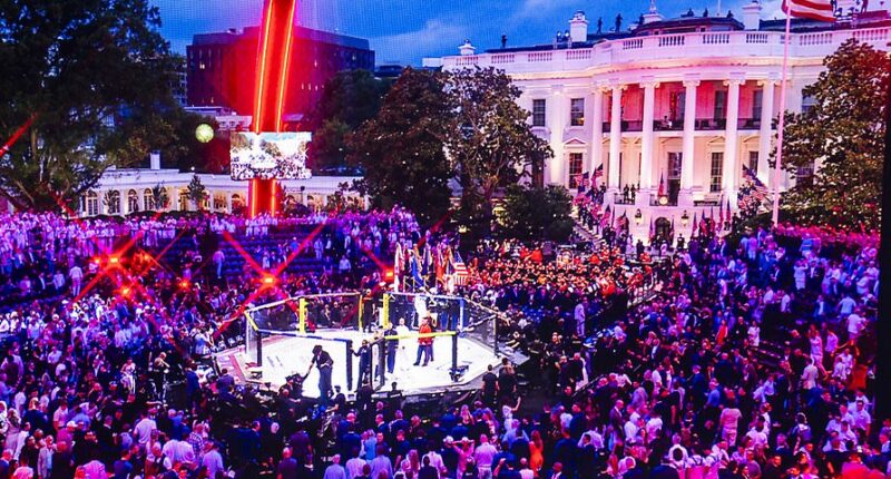 UFC Freedom 250: Follow all the action from extraordinary event on White House lawn in front of Donald Trump and star-studded crowd