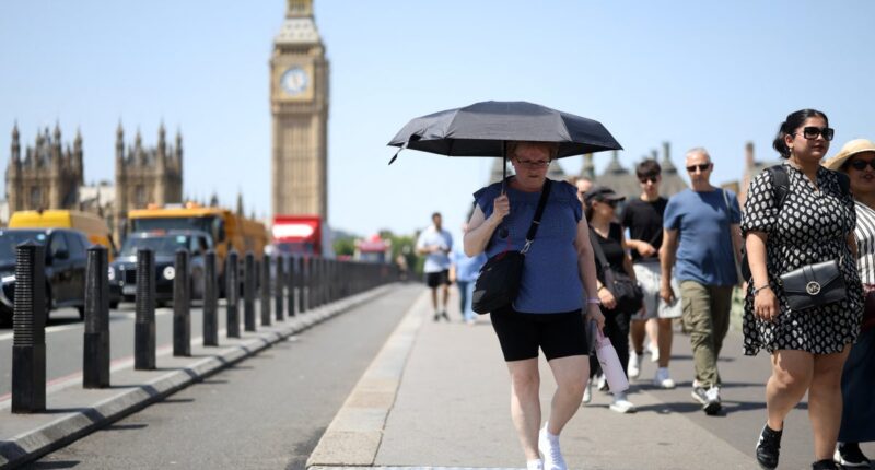 UK heatwave latest: High air pollution alert triggered in London as first hosepipe ban of summer issued