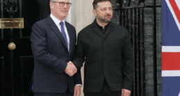 Ukraine-Russia war latest: Leaders to ramp up hypersonic missile defences after Zelensky’s No 10 visit