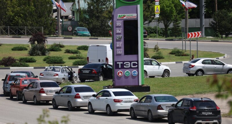 Ukrainian attacks prompt Russian-held Crimea to halt civilian gasoline sales