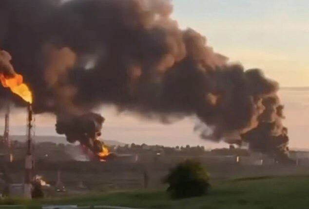 Ukrainian drones strike oil pumping station 800 miles into Russian territory