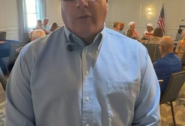 Sean Foulis, a longtime firefighter, spoke with the Daily Mail in Hilton Head, South Carolina