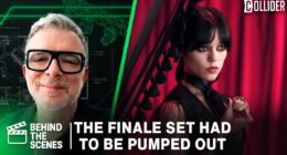 Wednesday’s Clock Tower Set Wouldn’t Stop Flooding | Collider BTS