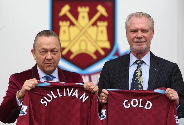 West Ham co-owner David Sullivan, pictured left, has been accused of abusing a number of women and preying on them for sex