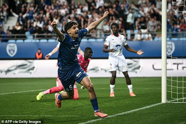 Martin Adeline scored 11 goals and provided 13 assists in all competition for Troyes this season