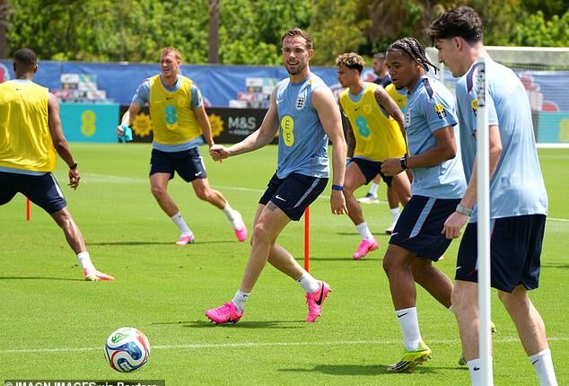 Jordan Henderson is playing the role of mother hen in England's squad for the World Cup