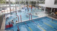The Harold Holt Swimming Centre where the accused allegedly filmed women showering