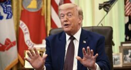 Despite Rupar's spurious claim, Trump appeared in the Oval Office at around 4pm to announce an executive order for securing the border