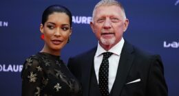 Boris Becker, pictured alongside his wife Lilian, has opened up on being deserted by friends