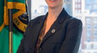 Seattle Mayor Katie Wilson, 43, asked voters on Tuesday to approve a new 0.3 percent tax to help pay for bus service improvements and hand out over 20,000 free bus passes