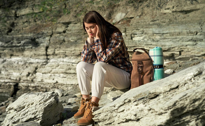Woman Plans A Casual Hike With Friends, Ends Up Stranded On A Route Better Suited For Bikes And ATVs