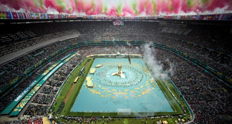 World Cup 2026 opening ceremony LIVE: Shakira lights up show with Mexico v South Africa moments away
