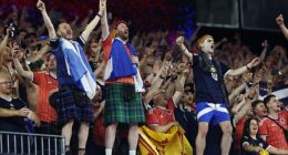 Scotland fans were overjoyed to see their team run out 1-0 winners against Haiti in Foxborough