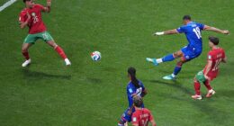 Wilson Isidor's earns our goal of the group stage with a piledriver from outside the box