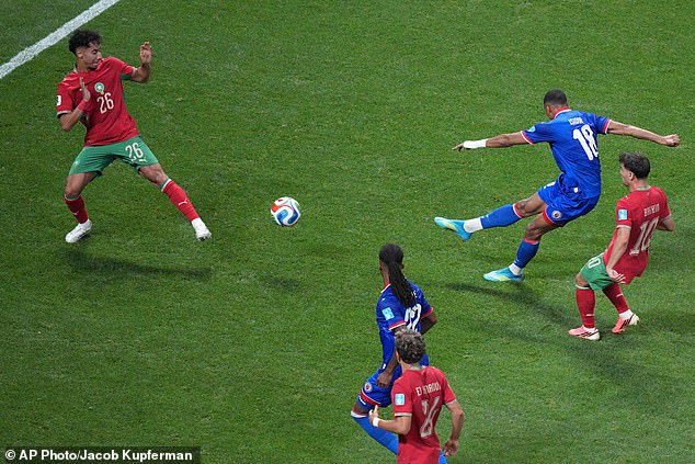 Wilson Isidor's earns our goal of the group stage with a piledriver from outside the box