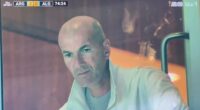 Zinedine Zidane's reaction to his son's goalkeeping nightmare went viral on social media
