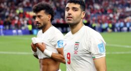 Mehdi Taremi claimed Iran's players feel World Cup chiefs would rather they are knockout out