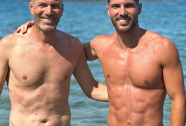 Zinedine Zidane's son Luca (right) has been called up for Algeria's World Cup squad