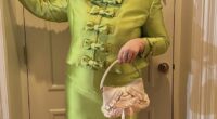 Lena Dunham had visibly trimmed down in new photos of the designer clothes she wore to Taylor Swift's wedding functions at Madison Square Garden