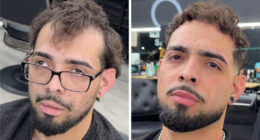 26 Drastic Men&rsquo;s Hair And Beard Before-And-After Pics Shared By Barber Emiliano Familia