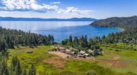 The sprawling Shakespeare Ranch, perched on the eastern shores of Lake Tahoe in the exclusive, triple-gated community of Glenbrook, Nevada, was originally listed for $188 million