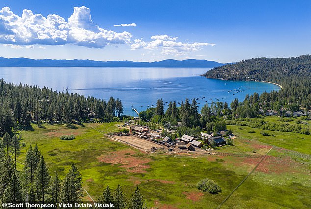 The sprawling Shakespeare Ranch, perched on the eastern shores of Lake Tahoe in the exclusive, triple-gated community of Glenbrook, Nevada, was originally listed for $188 million