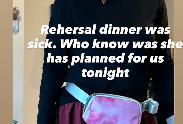 Amy Schumer posted a photo to her Instagram Stories on Thursday that seemed targeted at Taylor Swift and Travis Kelce's massive wedding celebration hoopla, and used bad grammar to sharpen the sting