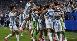 Argentina prevailed against Cape Verde in Miami thanks to a late header from Cristian Romero which deflected in off the arm of a defender